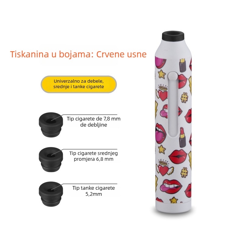 Fogson GL621 Prijenosni držač za cigarete i pepeljaru, plastični, ponovno upotrebljiv, porijeklo Wenzhou