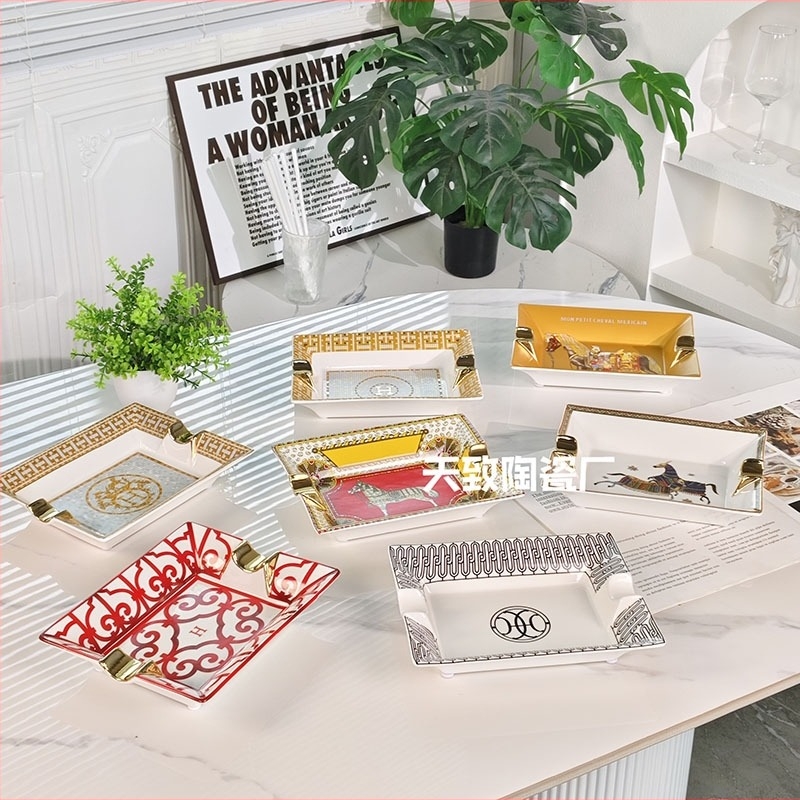 Pepelnjak za cigare od kostne porcelane, skandinavski blag luksuz, minimalistički dizajn za kućnu upotrebu, višekratna upotreba, idealan poklon za useljavanje, obljetnice i poslovne darove