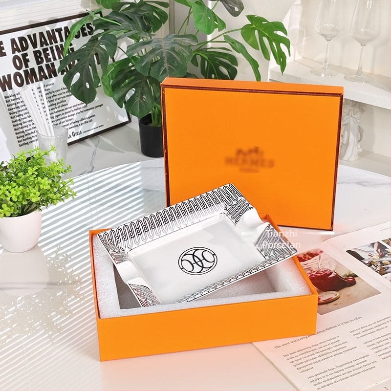 Pepelnjak za cigare od kostne porcelane, skandinavski blag luksuz, minimalistički dizajn za kućnu upotrebu, višekratna upotreba, idealan poklon za useljavanje, obljetnice i poslovne darove