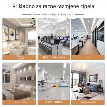 Jednokratne navlake za obuću od netkanog materijala, ojačane, protuklizne, prašini otporne, debljina 5