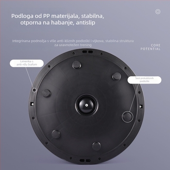 Joga lopta od PVC, 6 kg, napuhljiva, mogućnost prilagodbe, pogodna za fitness opremu i zdravstveni masažni tretman