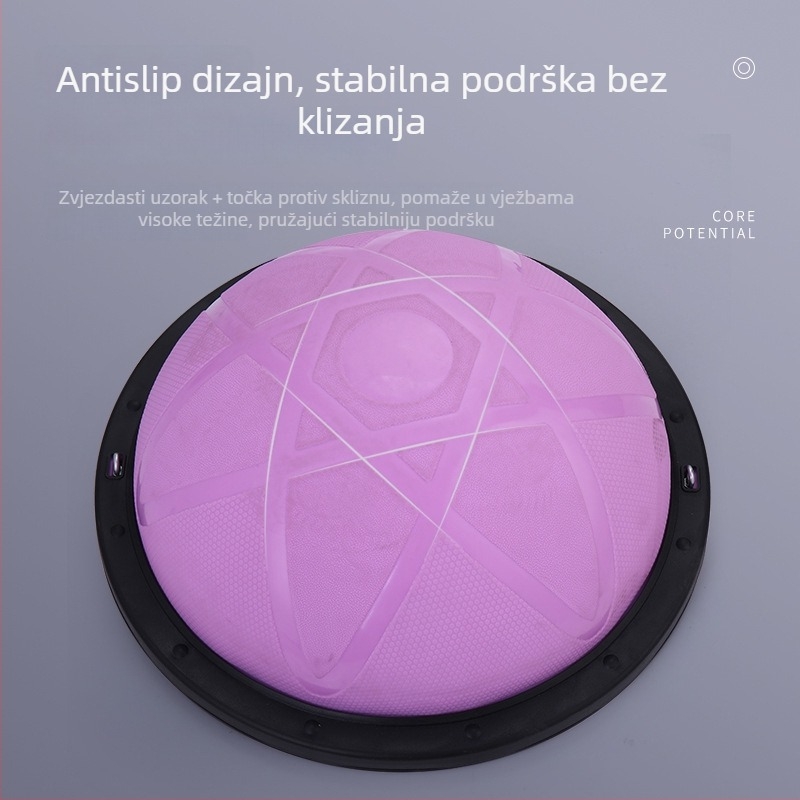 Joga lopta od PVC, 6 kg, napuhljiva, mogućnost prilagodbe, pogodna za fitness opremu i zdravstveni masažni tretman