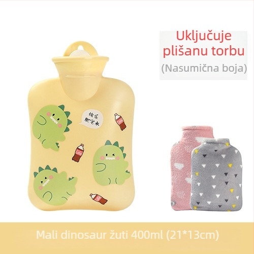 PVC napunjena vodom boca za toplu vodu; grijanje vodom iz punjenja; pogodna za ruke i trbuh; toplu/hladnu dvostruku upotrebu; težina s pakiranjem: 269/373 g