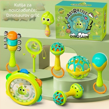 Drndalica za bebe – edukativna igračka za 0–3 godine, plastična; pakiranje u kutiji; razvija koordinaciju ruke i oka, percepciju, sluh
