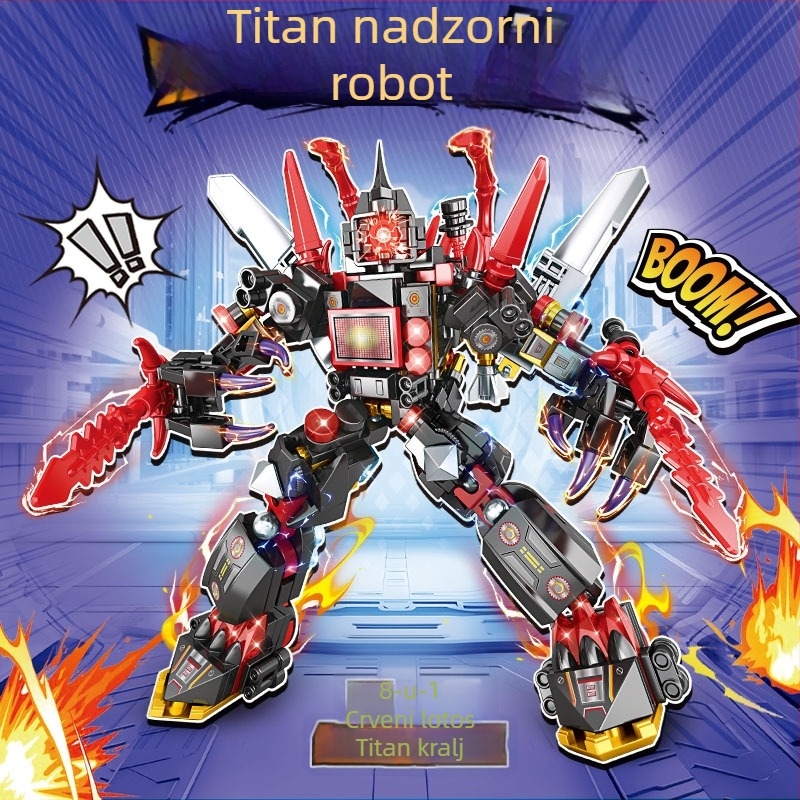 Set blokova od ABS plastike, 38–50 komada, za uzrast 7–14 godina, kompatibilan s DIY, bez elektroničkih komponenti