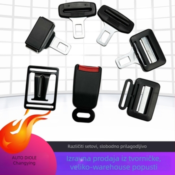 Ougude dodaci za auto sigurnosni pojas – 45# čelik i ABS, prilagodljivo uz logotip, Model: Dodatci, Višenamjensko zaključavanje