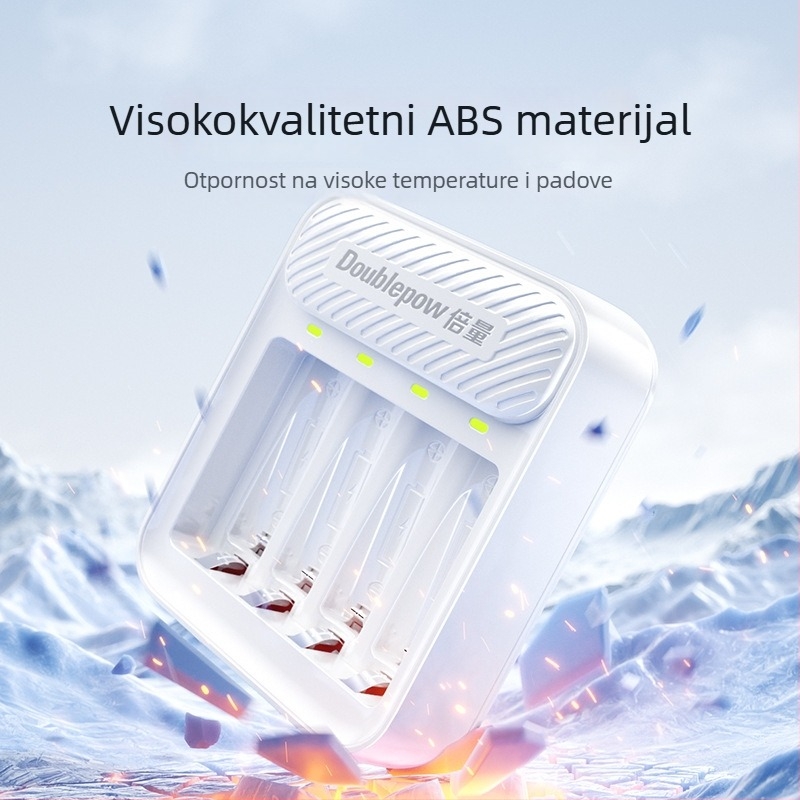 Punjač baterija AA/AAA | Double Amount | Serija C04 | CE certificirano | Ulaz 5.0V DC, Izlaz 1.48V 1A