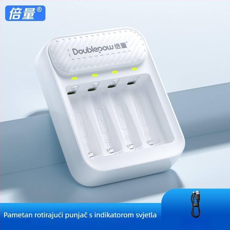 Punjač baterija AA/AAA | Double Amount | Serija C04 | CE certificirano | Ulaz 5.0V DC, Izlaz 1.48V 1A
