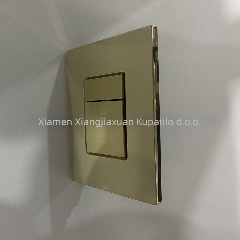 ABS skriveni ventil za ispiranje za zidni panel WC-a — dodatna oprema, svijetli luksuz