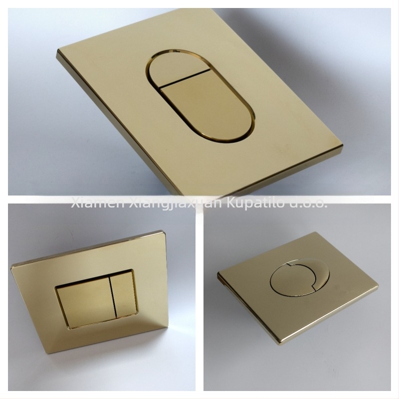 ABS skriveni ventil za ispiranje za zidni panel WC-a — dodatna oprema, svijetli luksuz