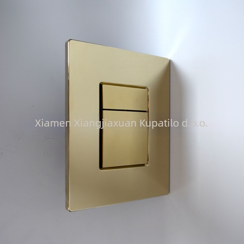 ABS skriveni ventil za ispiranje za zidni panel WC-a — dodatna oprema, svijetli luksuz