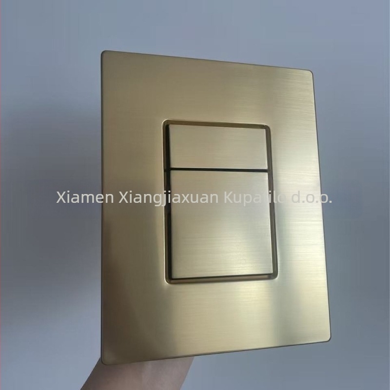 ABS skriveni ventil za ispiranje za zidni panel WC-a — dodatna oprema, svijetli luksuz