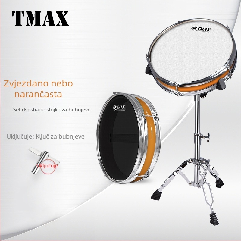 TMAX bubnjarski pad za vježbanje, Model 1, kartonsko pakiranje, za glazbene instrumente