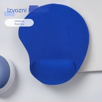 HANKY H-302 Mala podloga za miš — silikonski podložak za zapešće, PU protuklizno dno, lycra tkanina, jastučić za ruku