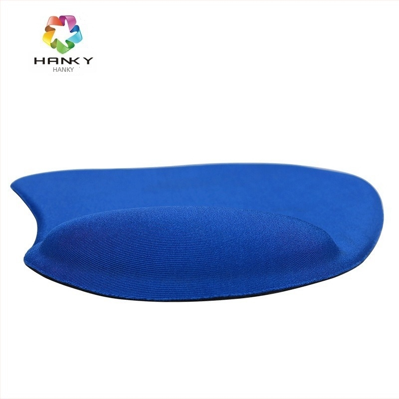HANKY H-302 Mala podloga za miš — silikonski podložak za zapešće, PU protuklizno dno, lycra tkanina, jastučić za ruku