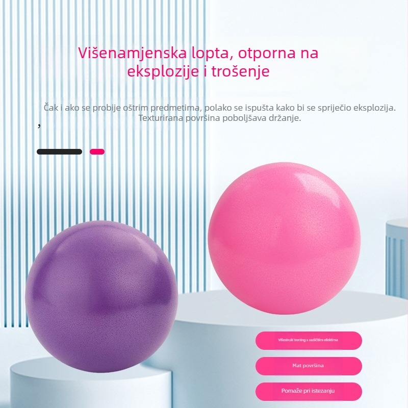 Set Pilates prsten i joga lopta za kućnu fitness opremu, trener mišića zdjeličnog dna, 380 g