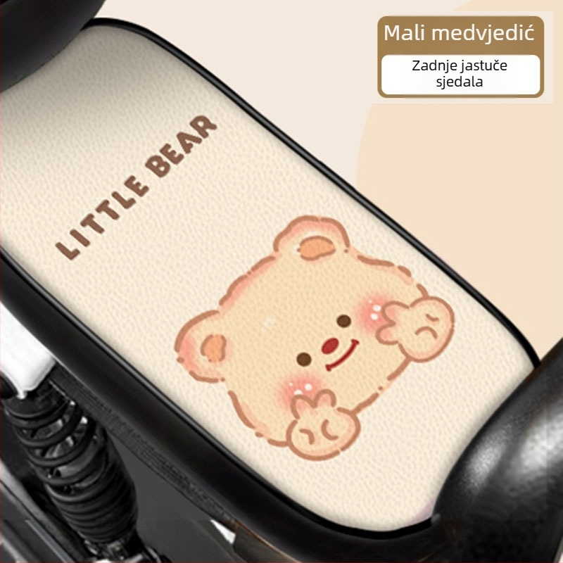 Univerzalna kožna navlaka za sjedalo električnog vozila (Koža; Podrijetlo: Guangdong; Za sve sezone; Bez prilagodbe; Marka: Druga)