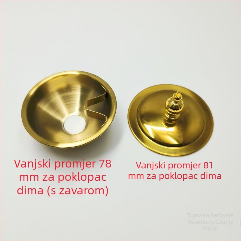 Poklop za nehrđajući čelik za pepeljak bočice vina, prilagodljiv, otporan na vjetar i prašinu