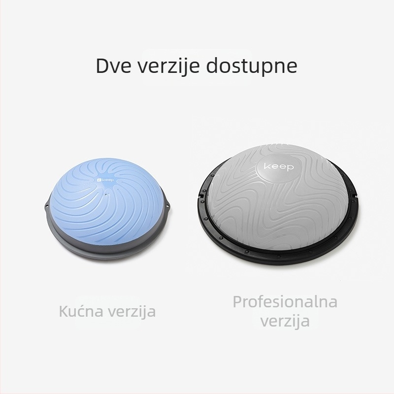 ABS materijal, debela polukružna lopta za porod za jogu, kućni pilates i oblikovanje tijela