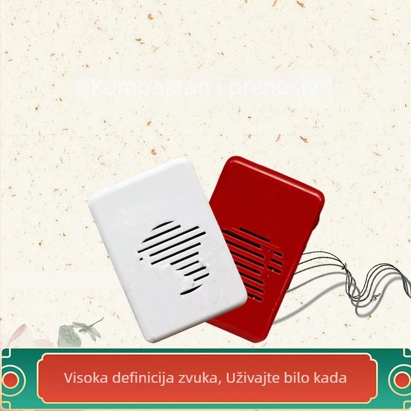 HY-02 Mini zvučnik s MP3 reprodukcijom, čitač kartica, mono zvuk, plastično kućište