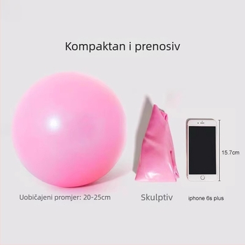 QZE joga lopta, TPE materijal, napuhiva, otporna na puknuće, težina 100