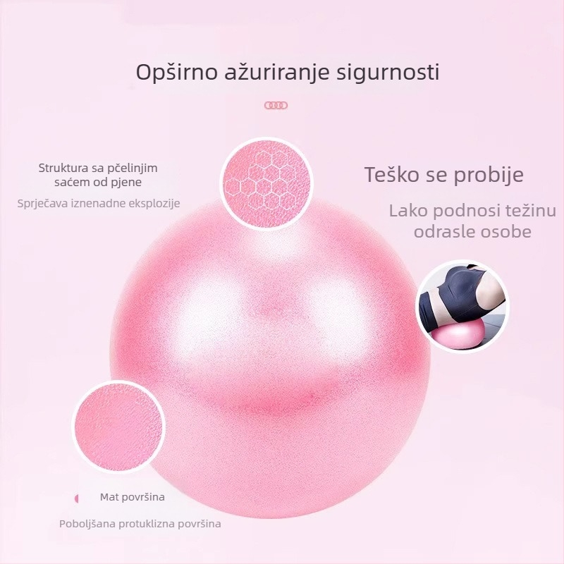 QZE joga lopta, TPE materijal, napuhiva, otporna na puknuće, težina 100