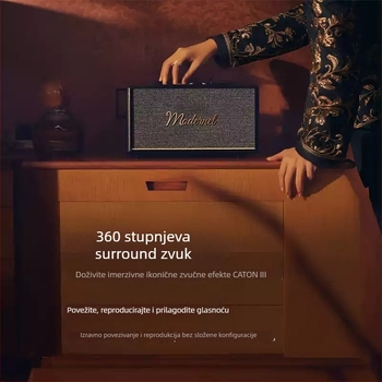 Congyin Bežični Bluetooth zvučnik sa subwooferom, 60W, Bluetooth 5.3, IPX4, 100Hz-20kHz, 4 zvučnika