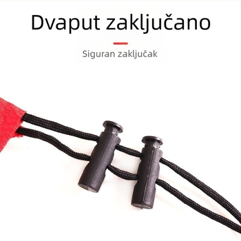 Torba od mreže za ribolov, prijenosna, mini, brzo suši; Marka AUBELO, Materijal: Mreža
