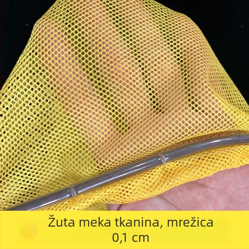 Drvena mreža za ribolov s integriranom mrežom malih očiju, za vanjski ribolov