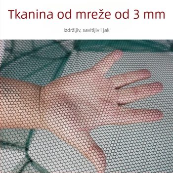 Novi sklopivi nehrđajući čelični ribarski kavez za šarane, kozice i jastoge