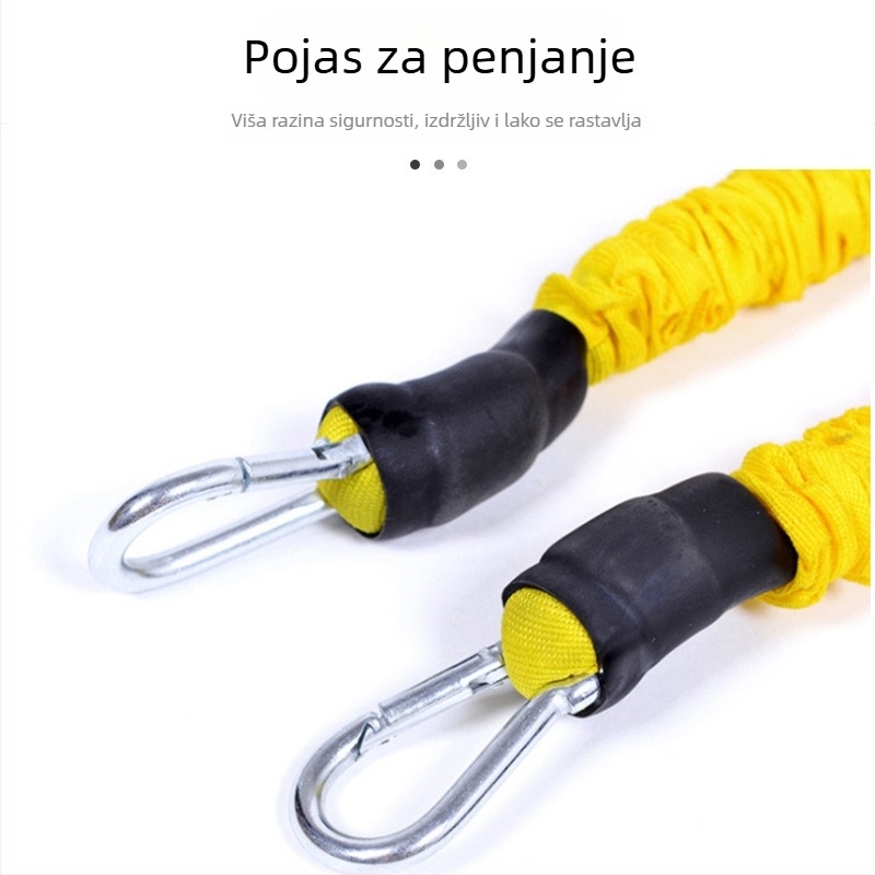 NACHI latex elastična traka za donje udove – gumeni traka otpora za trening nogu