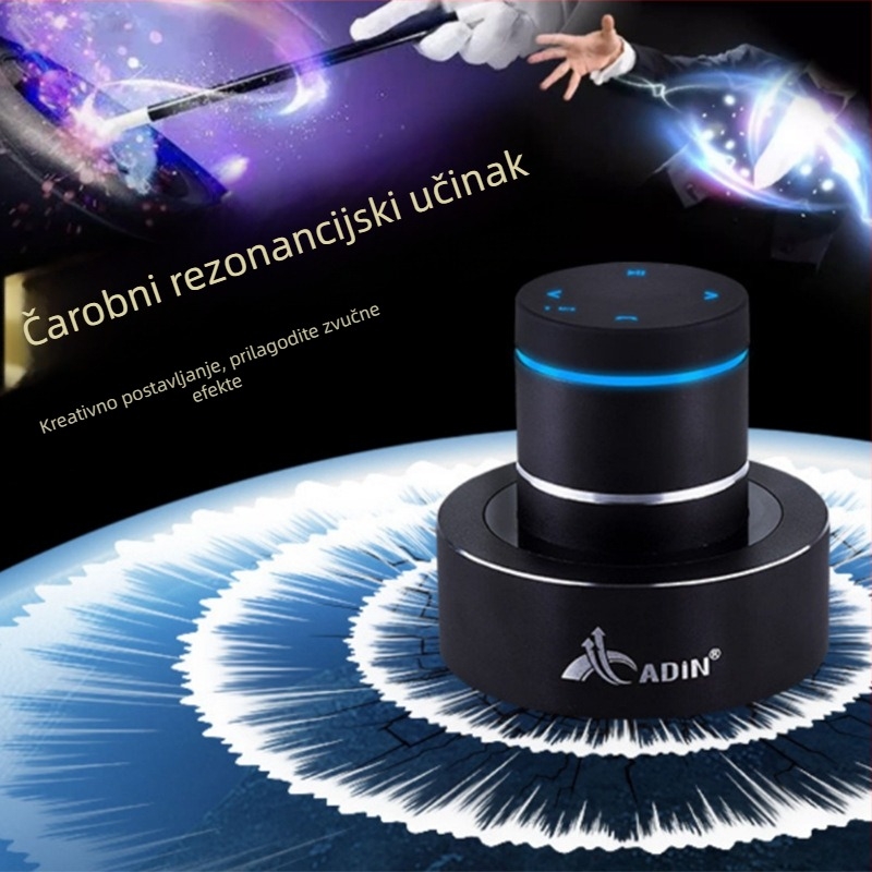 Adin Bluetooth zvučnik, Bluetooth 5.0, frekvencijski raspon 30 Hz–15 kHz, SNR ≥75 dB, ugrađena baterija 1000–1200 mAh, domet 10 m