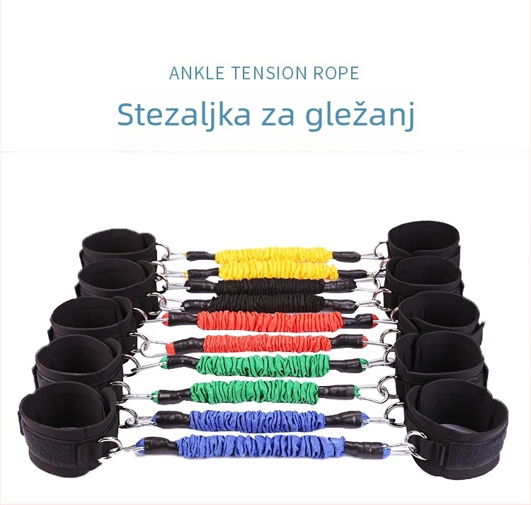 Taekwondo trening za skokove — vučna traka za gležanj, TPE, duljina 30 cm, za fitness i masažu zdravlja