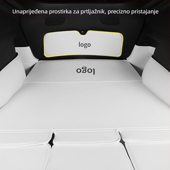 Prednji i stražnji obrub prtljažnika za Tesla Model Y – bez prilagodbe