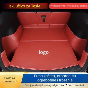 Prednji i stražnji obrub prtljažnika za Tesla Model Y – bez prilagodbe