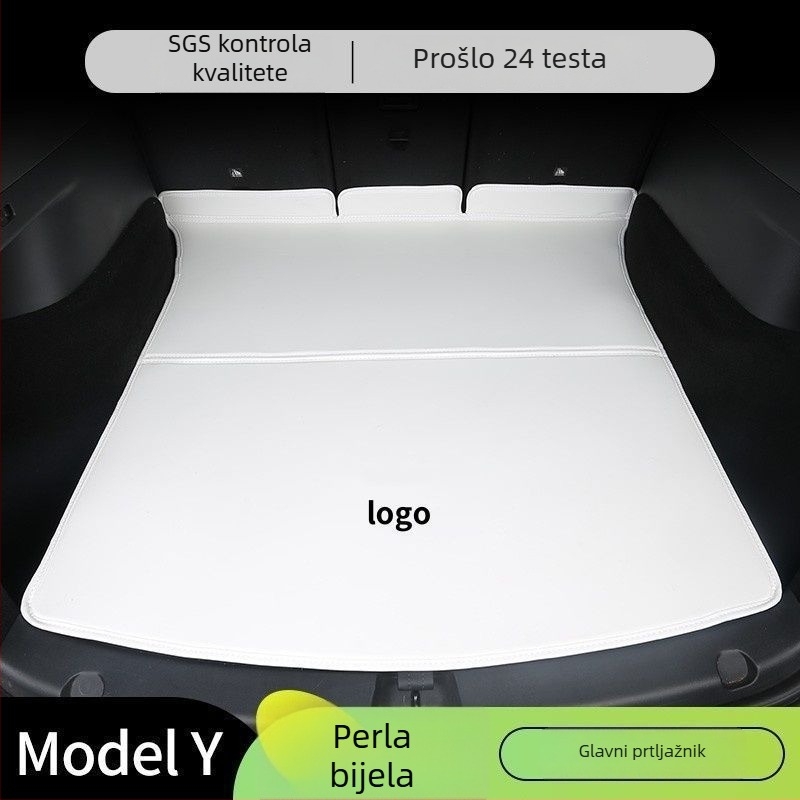 Prednji i stražnji obrub prtljažnika za Tesla Model Y – bez prilagodbe