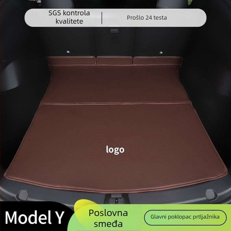 Prednji i stražnji obrub prtljažnika za Tesla Model Y – bez prilagodbe