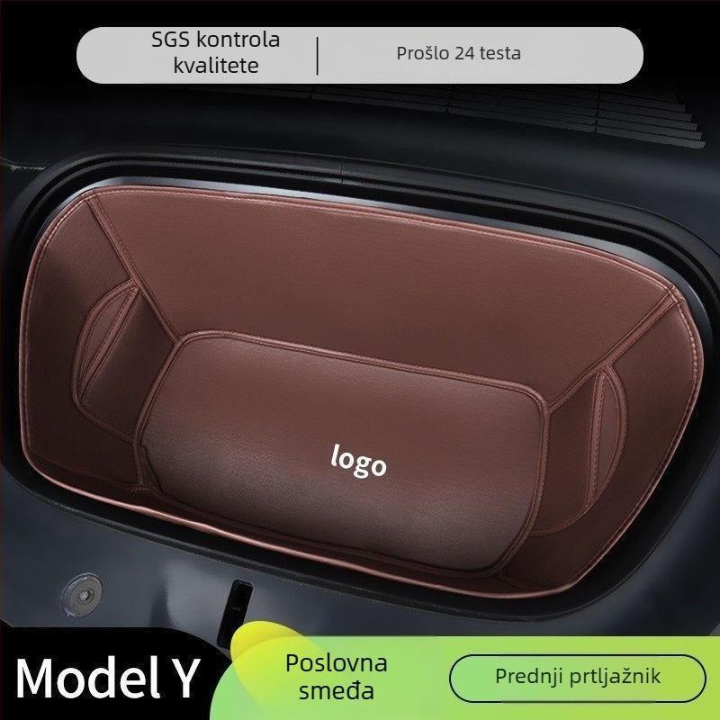 Prednji i stražnji obrub prtljažnika za Tesla Model Y – bez prilagodbe