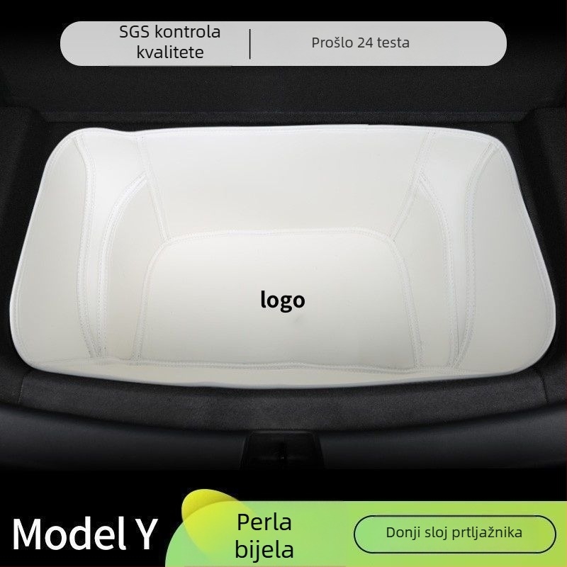 Prednji i stražnji obrub prtljažnika za Tesla Model Y – bez prilagodbe