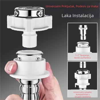 Cijev za dovod vode u perilicu rublja, PVC materijal, Huixin marka, moderan minimalistički stil