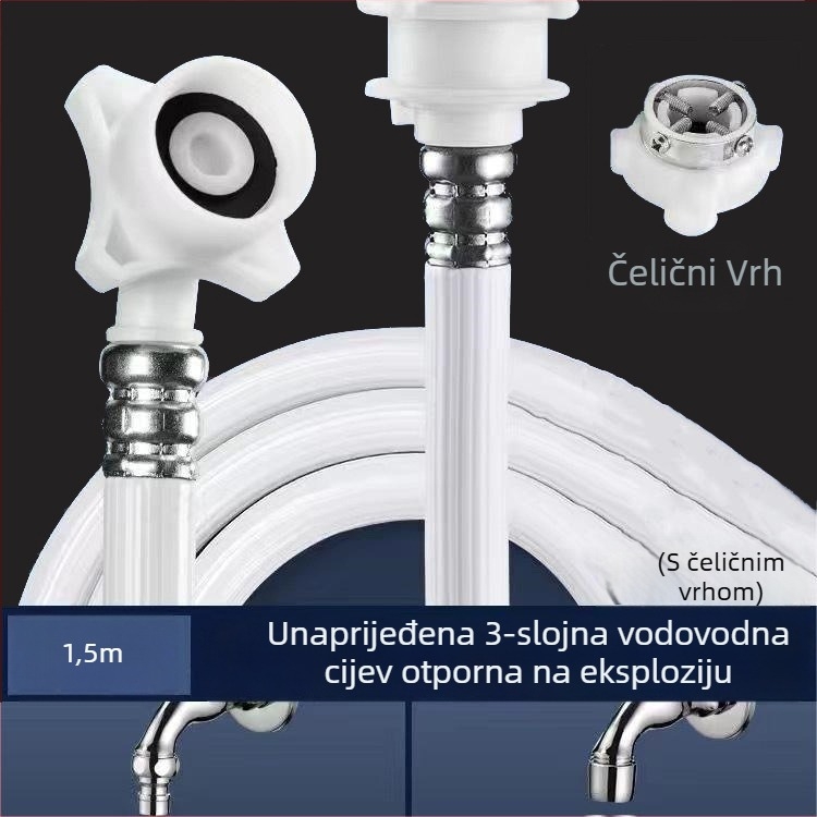 Cijev za dovod vode u perilicu rublja, PVC materijal, Huixin marka, moderan minimalistički stil