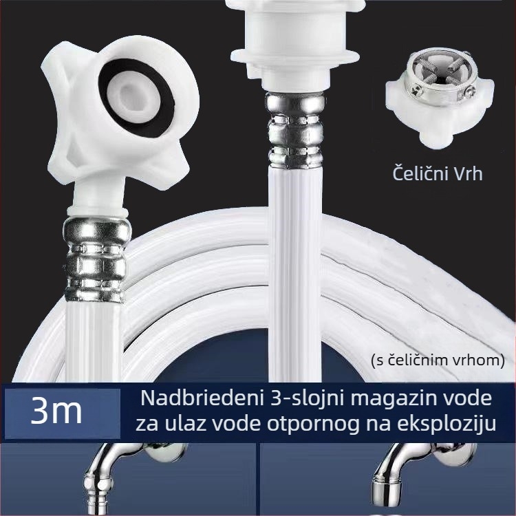 Cijev za dovod vode u perilicu rublja, PVC materijal, Huixin marka, moderan minimalistički stil