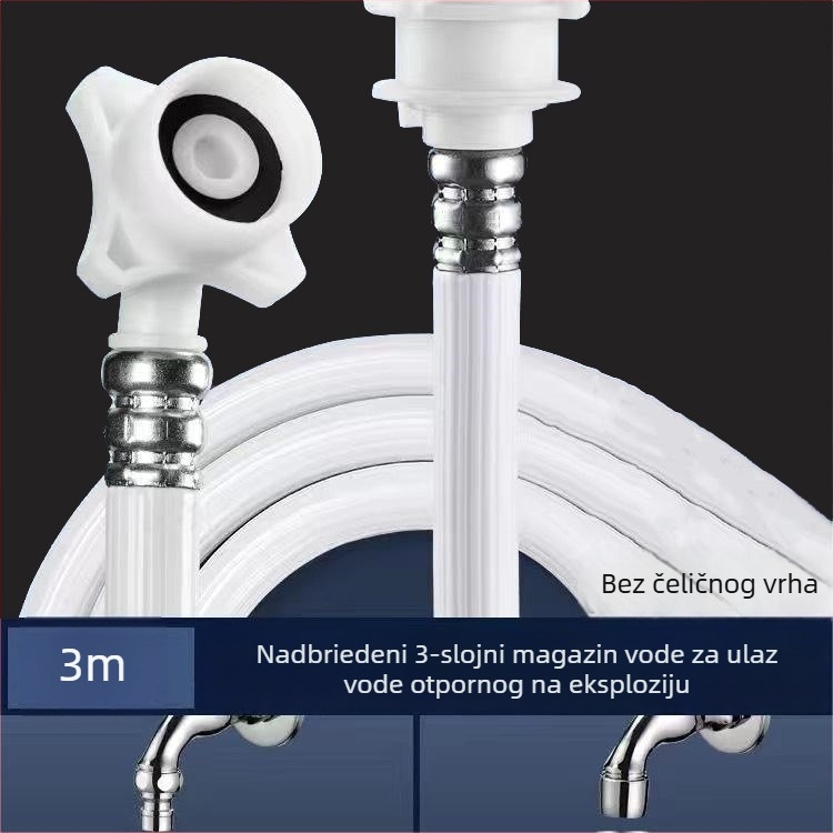 Cijev za dovod vode u perilicu rublja, PVC materijal, Huixin marka, moderan minimalistički stil