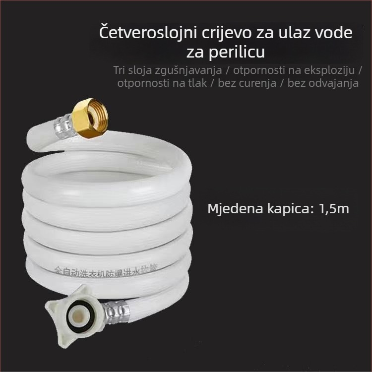 Cijev za dovod vode u perilicu rublja, PVC materijal, Huixin marka, moderan minimalistički stil