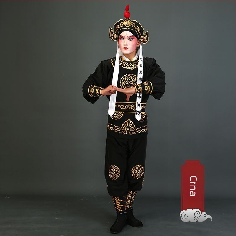Set kostima tradicionalne kineske opere za scensku izvedbu: Pekingska i Qin Opera, Wu-Sheng borbeni stil, poliester