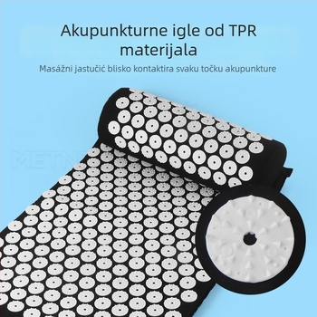 Prostirka za jogu s akupunkturom, 100% pamuk, 470 g, debljina 6 mm, Jingchen marka