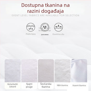 Košarkaška uniforma – po narudžbi s bezšivnim digitalnim ispisom za trening kamp; materijal: Sintetičko vlakno mješavina (100% poliester); podstava: Poliester (100%); broj proizvoda HLG-2024--333; sport: košarka