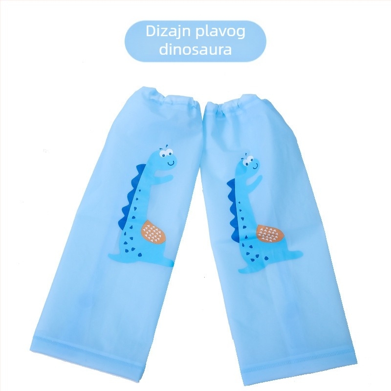 Dječje EVA pončo za kišu, jednodjelno, vodootporni PE sloj, tiskani logotip