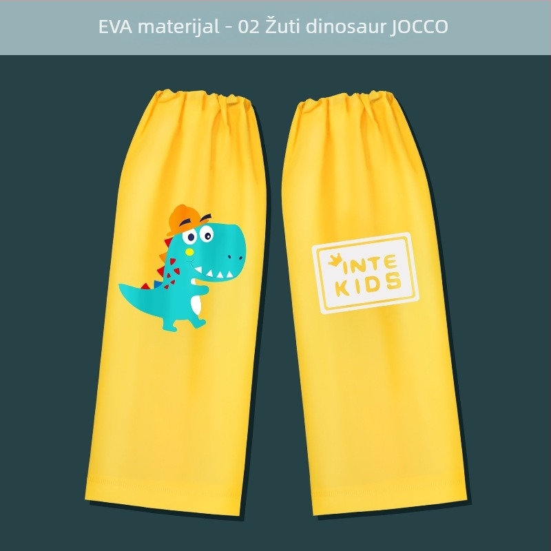 Dječje EVA pončo za kišu, jednodjelno, vodootporni PE sloj, tiskani logotip