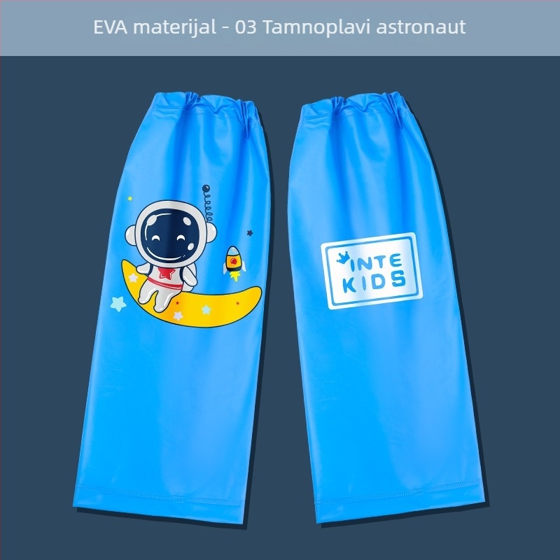 Dječje EVA pončo za kišu, jednodjelno, vodootporni PE sloj, tiskani logotip